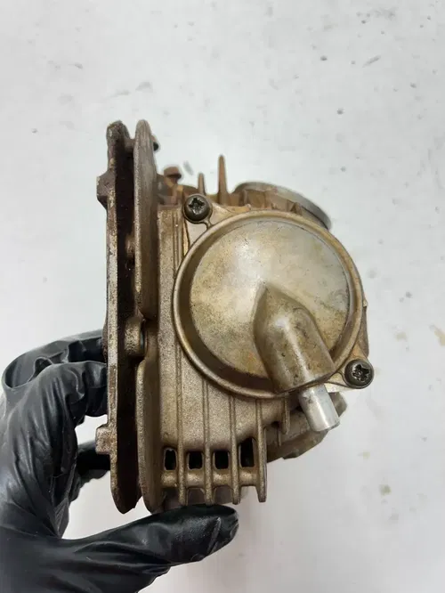 02 2002 Yamaha Breeze 125 YFA OEM Cylinder Head Cap Cam Bucket READ DESCRIPTION
