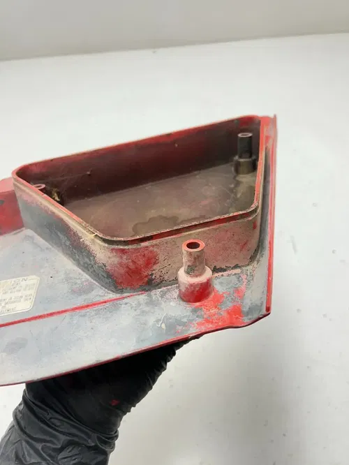 79 1979 Honda XL185S Xl 185 s OEM GOOD! Left Side Cover Shroud Airbox Lid