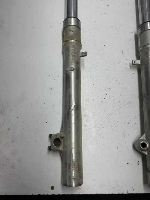 1994 94 Suzuki DR350SE Dr 350 se OEM GOOD! Fork Forks Suspension Tube L R