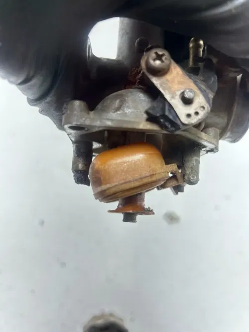 84 1984 Honda ATC 200 S atc200s OEM Carb Carburetor Bowl Body Adapter READ