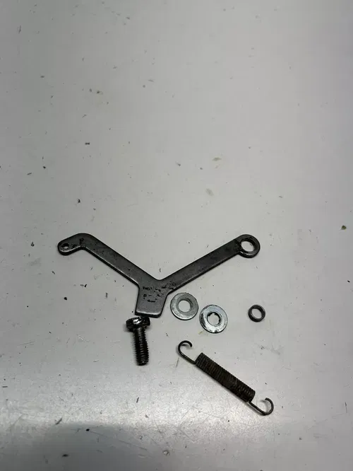 1984 84 Husqvarna Wr400 WR 400 OEM Transmission Arm Spring Bolt Shift READ DESC