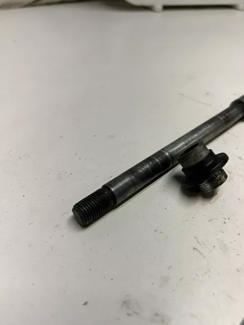 1982 82 Yamaha YZ250 yz 250 OEM Front Rear Back Axle Shaft Swing Arm Bolt Spacer