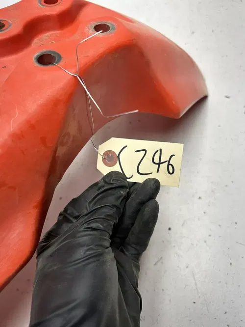 85 1985 Honda XR350R xr 350 r OEM Front Fender Plastic Shroud Fairing