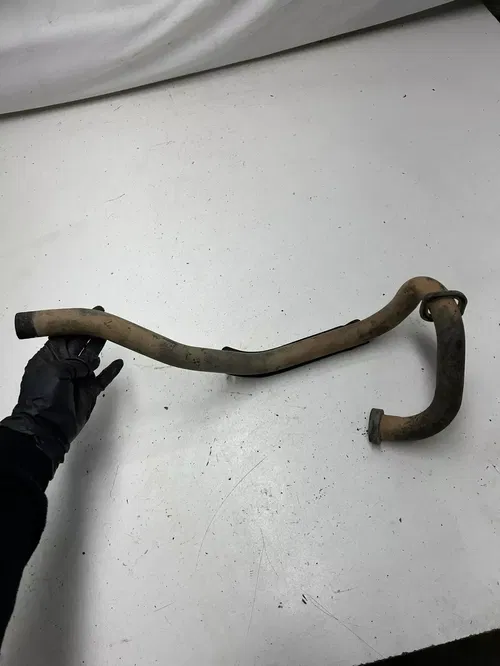 1985 85 Yamaha Big Wheel 200 BW200 OEM GOOD! Exhaust Pipe Header Shield Guard