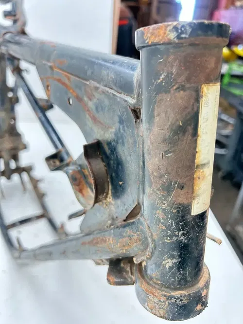 72 1972 YAMAHA CT 2 CT2 ct2 Main Frame Body Assembly Chassis BOS! READ
