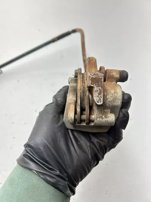 98 1998 Honda Xr400r XR 400 R OEM Front Brake Caliper Master Line
