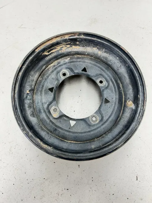 20 2010 Polaris Ranger 800 XP 4x4 OEM STRAIGHT GOOD Front Wheel Rim 12 X 6
