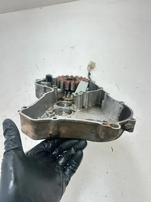 99 1999 Suzuki King Quad 300 LTF 4x4 OEM UNTESTED! Stator Ignition Cover Case