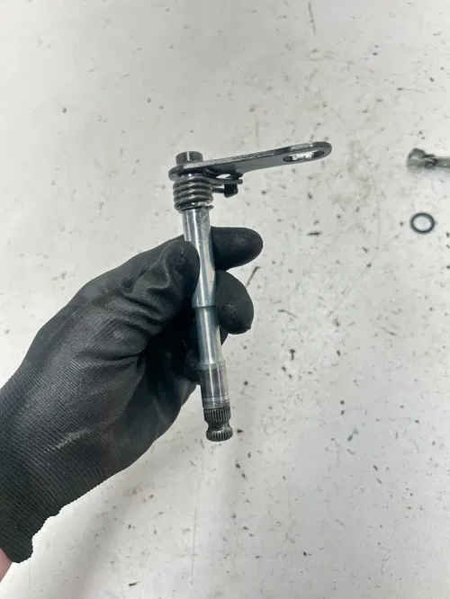 03 2003 Honda CR250R Cr 250 r 2 Stroke OEM GOOD! LOT Shifter Shaft Clutch Arm