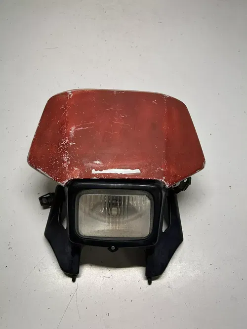 1996 96 Honda XR200R Xr 200 r Headlight Head Light Number Plate Plastic Mount
