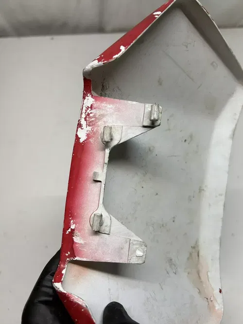 1996 96 Honda XR200R Xr 200 r Headlight Head Light Number Plate Plastic Mount