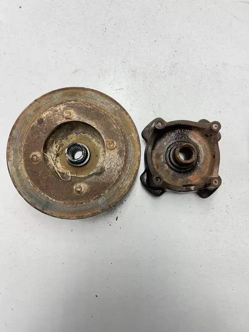 1999 99 Arctic Cat 300 4x4 OEM L R Rear Back Knuckle Spindle Hubs Hub