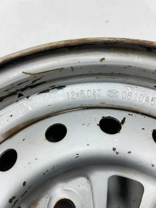 03 2003 Honda TRX450 TRX 450 ES OEM STRAIGHT! Front Wheel Rim 12 x 6 Free Ship