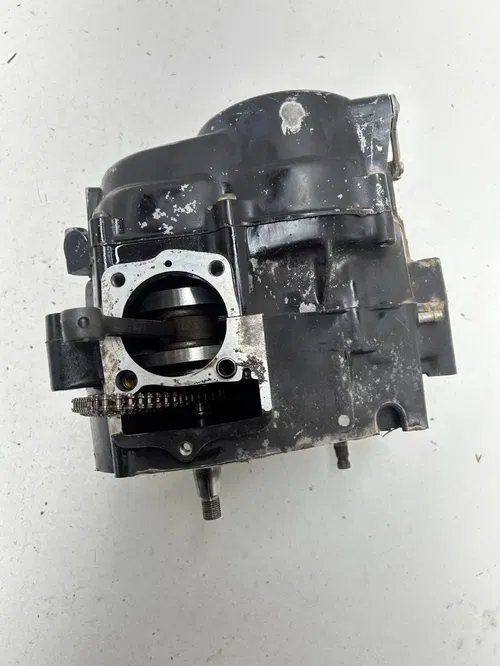 1986 Honda XR80R Xr 80 R OEM Engine Motor Bottom End Crankcase Crank Cases READ