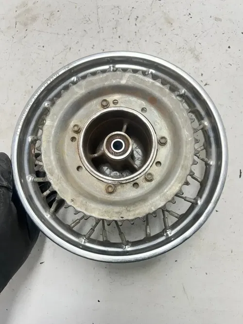 2001 98-01 KTM Adventure JR Mini 50 OEM Rear Back Wheel Rim Hub 10 X 1.5