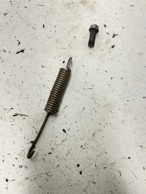 2001 98-01 KTM Adventure JR Mini 50 OEM Kickstand Kick Stand Arm Leg Peg Spring