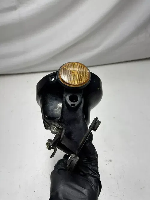 1980 80 Honda XL500S Xl 500 OEM CRACK! Headlight Bucket Mount Reflector Bracket