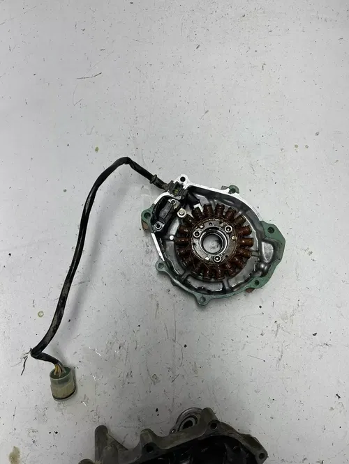 03 2003 Honda Rancher 350 TRX350TE 2x4 OEM GOOD! Stator Ignition Case Cover
