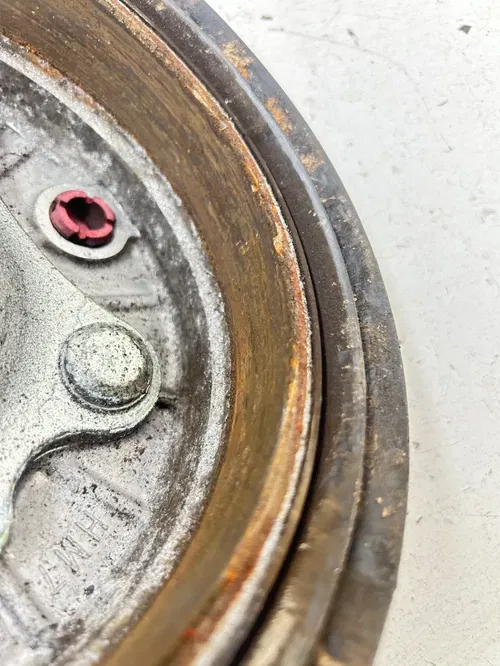 03 2003 Honda Foreman 450 TRX450FM OEM Front Left Brake Drum Hub Spindle Plate