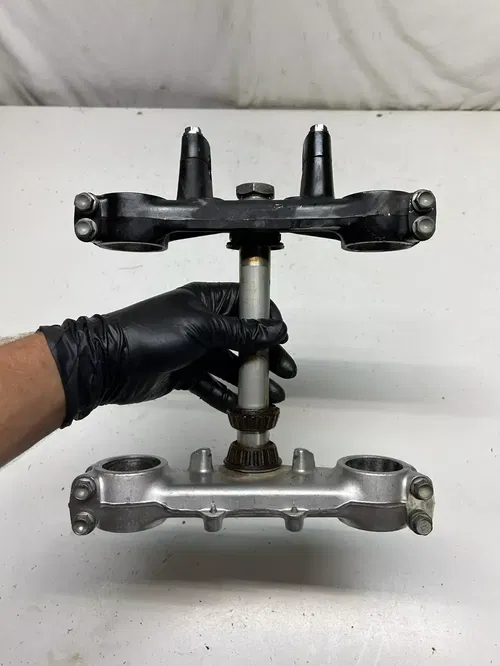 1983 83 Honda XR500R Xr 500 R xr OEM Triple Clamp Upper Lower Tree Bar Mount