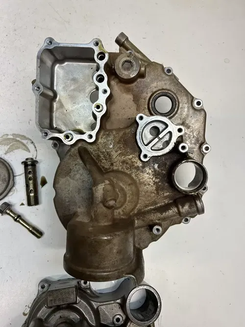 2003 03 Honda Rincon TRX 650 FA 4x4 LOT Crankcase Case Set Cover Clutch Stator