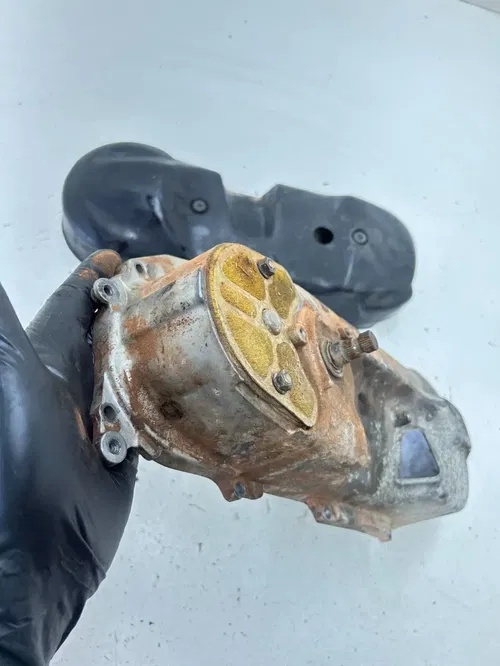 05 2005 Polaris Predator 90 2 Stroke OEM GOOD Clutch Crankcase Cover Kick Start