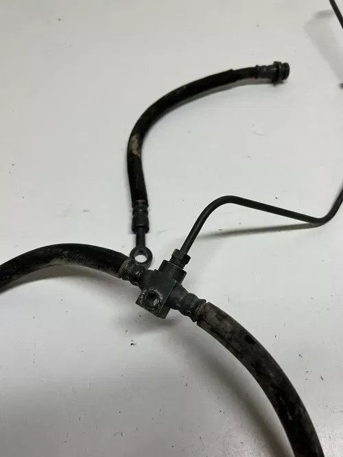 2004 04 Yamaha raptor 660 UNTESTED Frint brake caliper line rear master cyl line