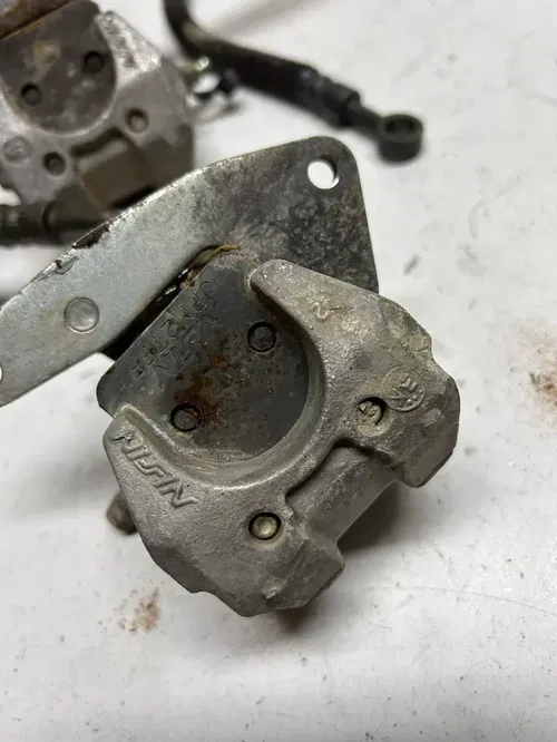 2004 04 Yamaha raptor 660 UNTESTED Frint brake caliper line rear master cyl line