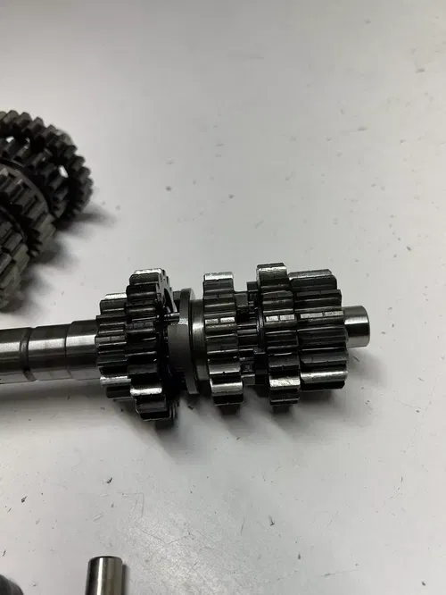 2007 07 Honda CRF450R crf 450 r GOOD! Trans Transmission Gear Shaft Fork Drum