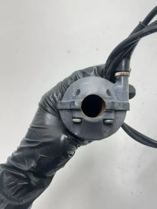 1977 77 Honda MR175 Mr 175 OEM Throttle Cable Mount Perch Tube Assembly