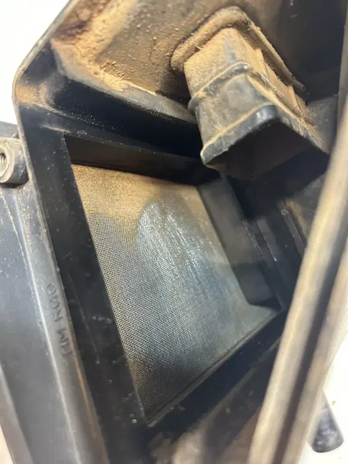 1985 85 Honda XL350R xl350r Xl 350 OEM Air Box Airbox  Free Ship DAMAGE!!!!