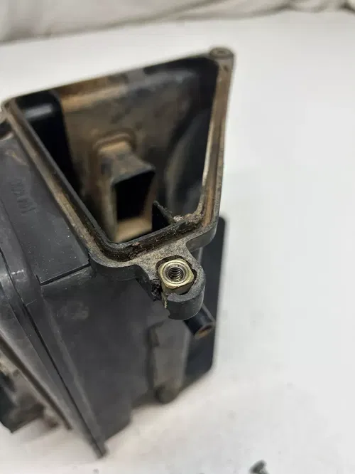 1985 85 Honda XL350R xl350r Xl 350 OEM Air Box Airbox  Free Ship DAMAGE!!!!