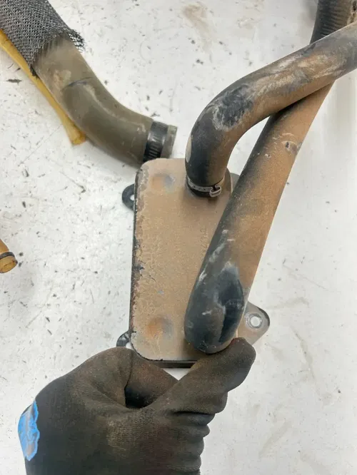 12 2012 Sea-Doo GTI 155 SE Jet Ski OEM Water Pump Coolant Reservoir Hoses Oil Co