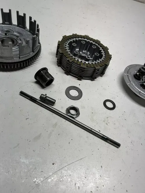 2005 05 Polaris Predator 500 OEM LOT Clutch Basket Plate Assembly Rod Shaft Gear