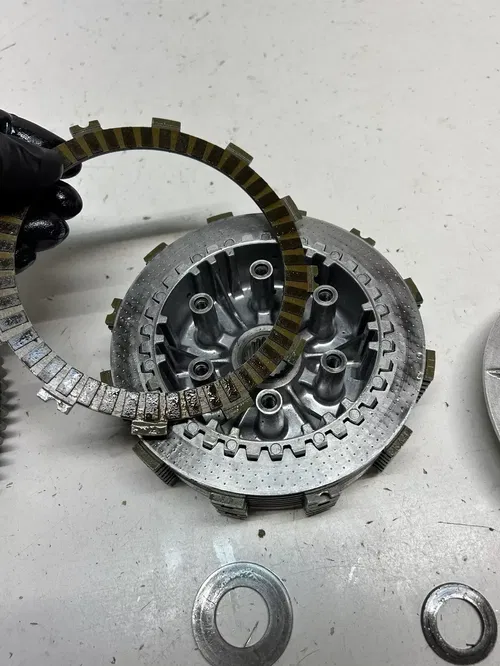 2005 05 Polaris Predator 500 OEM LOT Clutch Basket Plate Assembly Rod Shaft Gear