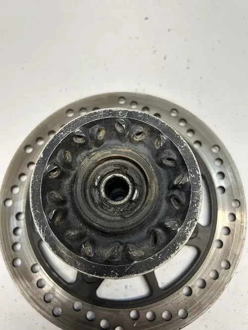 1984 84 Honda XL350R xl350r Xl 350 Front Wheel Hub Brake Disc Rotor Free Ship