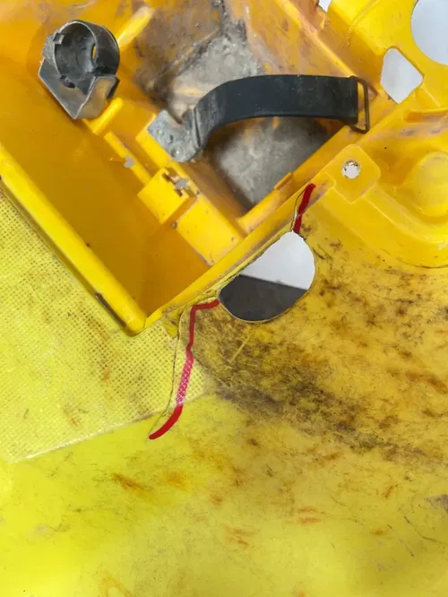 05 2005 Honda Rancher 350 TRX350ES 4x4 OEM Yellow Plastics Front Rear Fender Bod