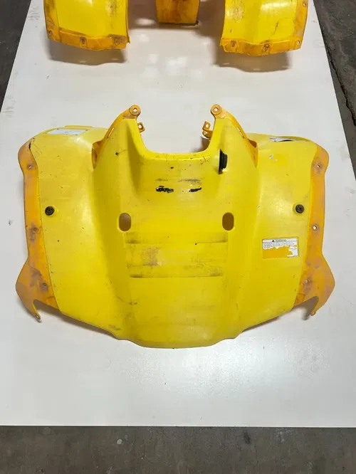 05 2005 Honda Rancher 350 TRX350ES 4x4 OEM Yellow Plastics Front Rear Fender Bod
