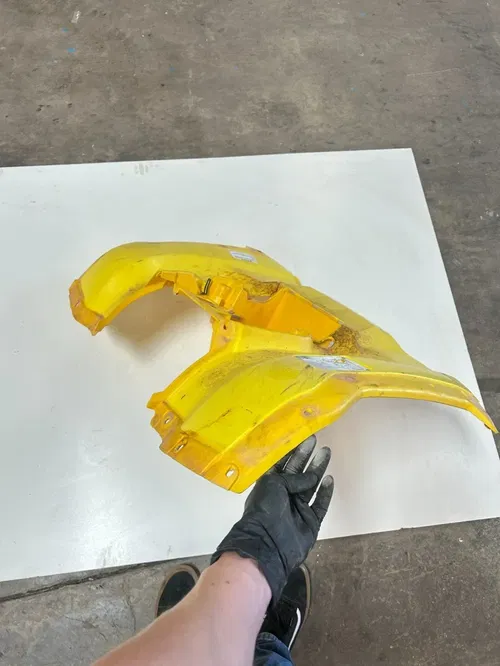 05 2005 Honda Rancher 350 TRX350ES 4x4 OEM Yellow Plastics Front Rear Fender Bod