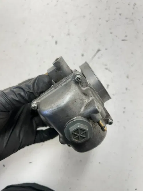 96 1996 Honda CR125R Cr 125 r OEM Carb Carburetor Bowl Body Slide Float READ DES