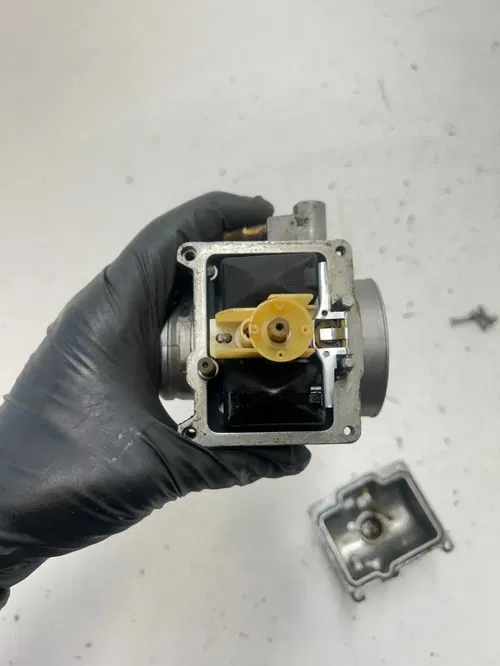 96 1996 Honda CR125R Cr 125 r OEM Carb Carburetor Bowl Body Slide Float READ DES