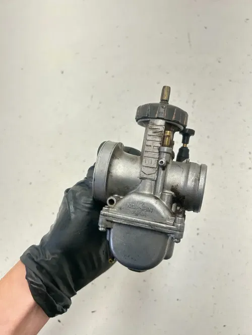 96 1996 Honda CR125R Cr 125 r OEM Carb Carburetor Bowl Body Slide Float READ DES