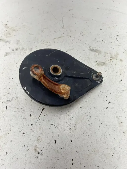 81 1981 Honda XL500S Xl 500 s OEM GOOD! Rear Back Brake Drum Plate Arm Assembly