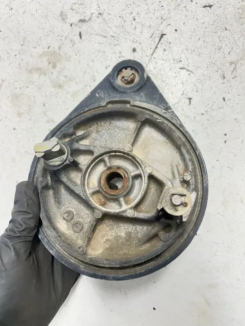 81 1981 Honda XL500S Xl 500 s OEM GOOD! Rear Back Brake Drum Plate Arm Assembly