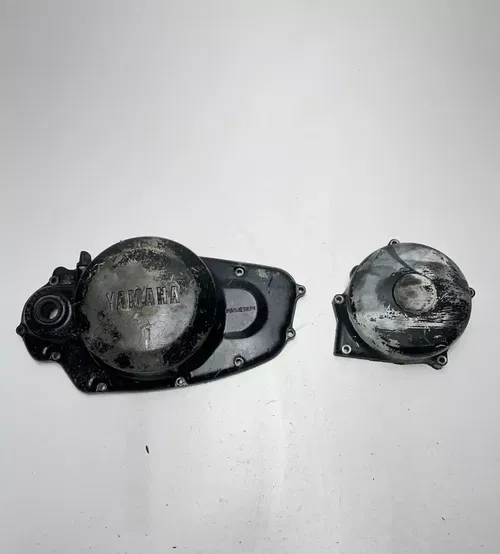 1977 77 Yamaha IT250 it 250 D OEM  Clutch Stator Cover Engine CrankCase
