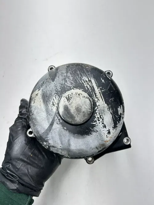 1977 77 Yamaha IT250 it 250 D OEM  Clutch Stator Cover Engine CrankCase