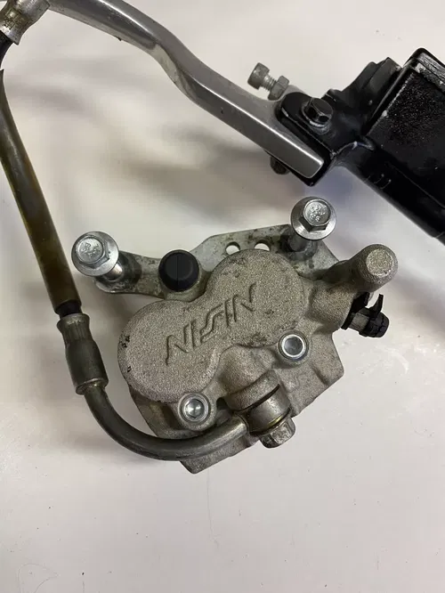 94 Yz 250 Front Brake Complete Assembly Used Good Working Condition Free Ship