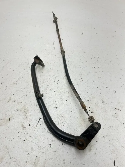 87 1987 Honda Fourtrax Trx 350 TRX350 OEM STRAIGHT Rear Brake Lever Pedal Rod