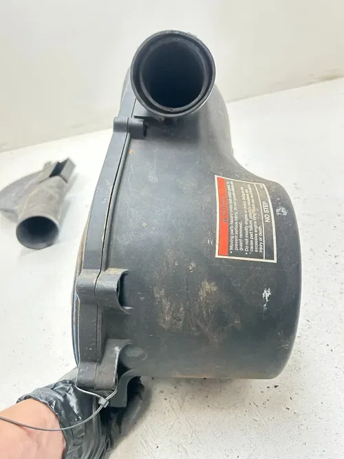 04 2004 Polaris Trailblazer 250 2x4 OEM Clutch Cover Guard Shield Intake Tubes