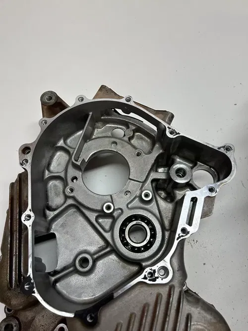 01 Yamaha Kodiak 400 4x4 YFM400 Crankcase Cases Case Engine Motor READ DESCRIPTI